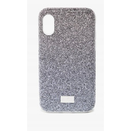 SWAROVSKI ETUI NA iPHONE X/XS SREBRNY PŻR