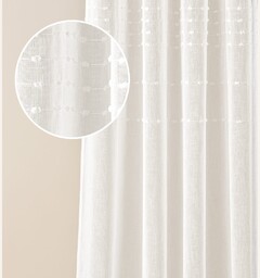 FIRANA MARISA - KREMOWA 140x280 Przelotka