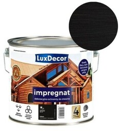 LUXDECOR Impregnat dekoracyjno-ochronny heban 2,7L