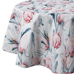 Eurofirany Obrus Garden 32E 150 cm okrągły biały