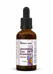 Trans Resweratrol Liposomalny z Piperyną - 50 ml