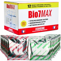 BIO7 Max 2kg Bakterie Do Oczyszczalni Ecogene Bakterie