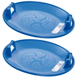 2x Sanki Talerz zjazdowy okrągły SPEED Ślizg