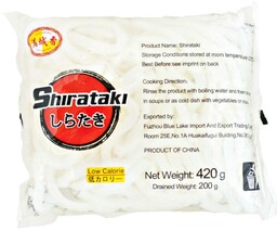 Makaron Shirataki Konjac, grube kluski Udon 20 x