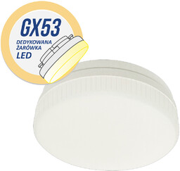 Żarówka LED LP-GX53-7W 3000K LP-GX53-7W 3000K - Light