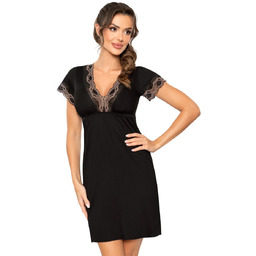 Donna Koszula nocna Hana Black Czarny S