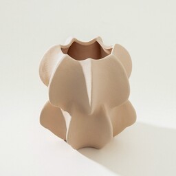 Wazon kamionkowy Petal Pink II 15x17 cm, 15x15x17