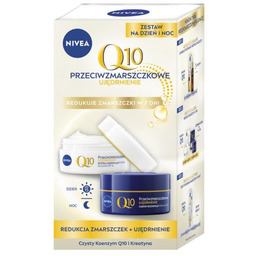 Nivea Q10 Przeciwzmarszczkowe ujędrnienie Zestaw na dzień