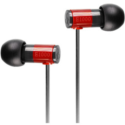 Final Audio E1000 - Słuchawki dokanałowe Czerwony