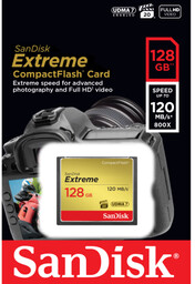SanDisk SDCFXSB-128G-G46 - KARTA EXTREME CF 128GB 120MB/s