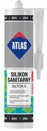 Silikon sanitarny SILTON S 204 czarny 280 ml