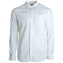 Tommy Hilfiger, Koszula męska, biała, rozmiar M