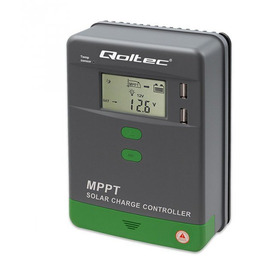 Qoltec Solarny regulator ładowania MPPT z czujnikiem temperatury