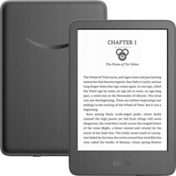 Czytnik e-booków AMAZON Kindle 6'', Podświetlany ekran, Wi-Fi