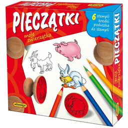 Adamigo, zestaw kreatywny Pieczątki Moje zwierzątka