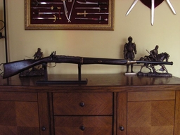 DŁUGA SKAŁKOWA STRZELBA Z XVIII W (AG332.01)