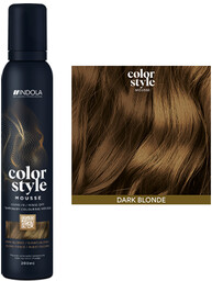 Indola Profession Color Style Mousse, pianka koloryzująca, ciemny