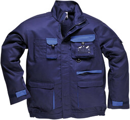 TX10 - Bluza robocza dwukolorowa Texo - granatowy
