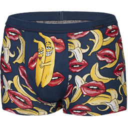 Bokserki Bananas 010/70 Jeans-Red-Yellow