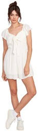 sukienka VOLCOM - Coco Ss Romper White (WHT)