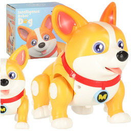 KX3042 Pies piesek interaktywny robot Corgi swiec
