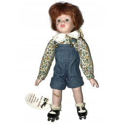 Porcelonowa lalka Heritage Mint Ltd Roller Skating