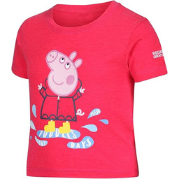Regatta Unisex dziecięcy T-shirt Peppa Bright Blush 2