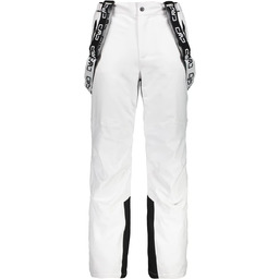 CMP - Elastyczny męski kombinezon narciarski, biały, 48