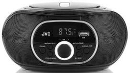 JVC RD-E221B Czarny Radioodtwarzacz CD