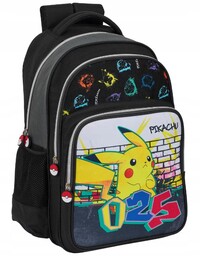 Pokemony Plecak Szkolny Wielokomorowy Pikachu graffiti SF2433
