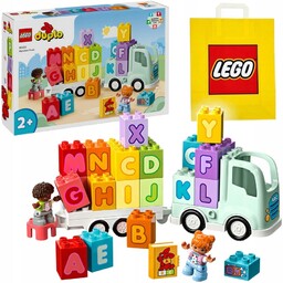 Lego Duplo Samochód Ciężarówka z alfabetem Literki 10421
