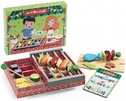 Djeco Joe et Max plastikowy grill - odgrywanie