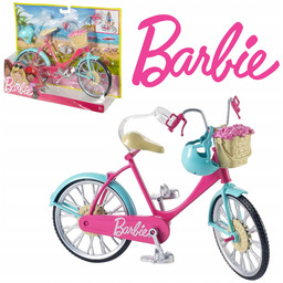 Barbie Rower Dla Lalki Akcesoria Wypoczynkowe Rowerek DVX55