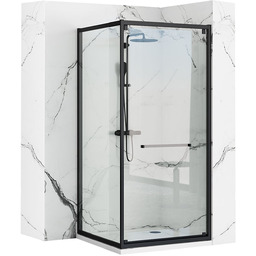 Rea Kabina prysznicowa Rea Space In Black 90x90