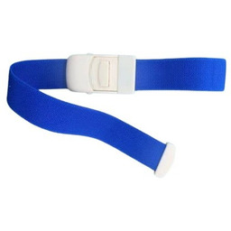 NOVAMA Staza uciskowa z klipsem, niebieska, bezlateksowa, długość