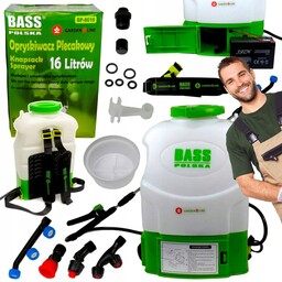 Opryskiwacz Elektryczny Plecakowy Akumulatorowy 16L Osłona Herbicydowa