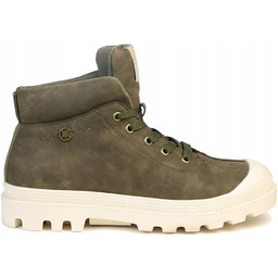 CHATTAWAK DAMSKIE BOTKI KHAKI SZNUROWANE WYSOKIE 41 6IA