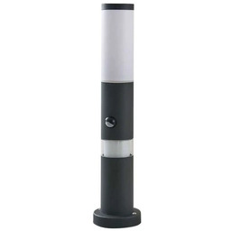 Lindby - Okari Lampa Ogrodowa w/Sensor Opal/Dark Grey