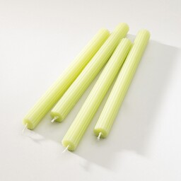 Zestaw świec stroikowych Lime 2x25 cm, 2x2x25 cm