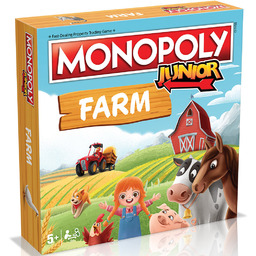 Winning Moves MONOPOLY - Junior Farma gra planszowa