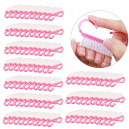 100X Szczoteczka Szczoteczki Do Paznokci Manicure Pyłu Duży