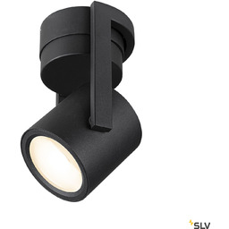 OCULUS lampa sufitowa i ścienna czarna LED DIM-TO-WARM,