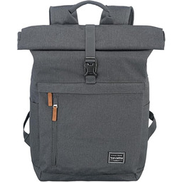Travelite Basics Plecak Roll-Up, Czarny, 35 l