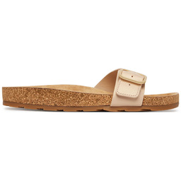 Klapki Tommy Hilfiger Cork Footbed Slip-On FW0FW09344 Beżowy