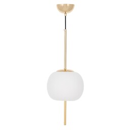 NOWOCZESNA LAMPA WISZĄCA ZŁOTA ALPINA D20