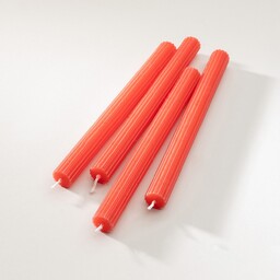 Zestaw świec stroikowych Classic Red 2x25 cm, 2x2x25