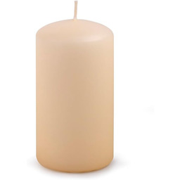 DONAU HOME Świece pieńkowe klasyczne/kremowe, beżowe/1 sztuka/13 x