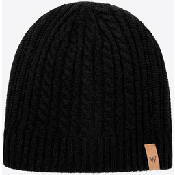 Czapka męska z mieszanki wiskozy, poliestru i nylonu