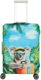 Pokrowiec na średnią walizkę Travelite - koala