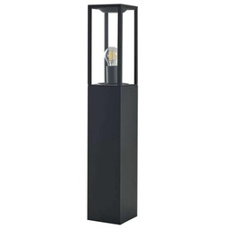Lindby - Peldar Lampa Ogrodowa H80 Dark Grey/Clear
